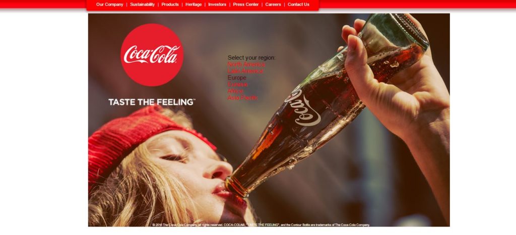 Coca Cola Consistent Branding