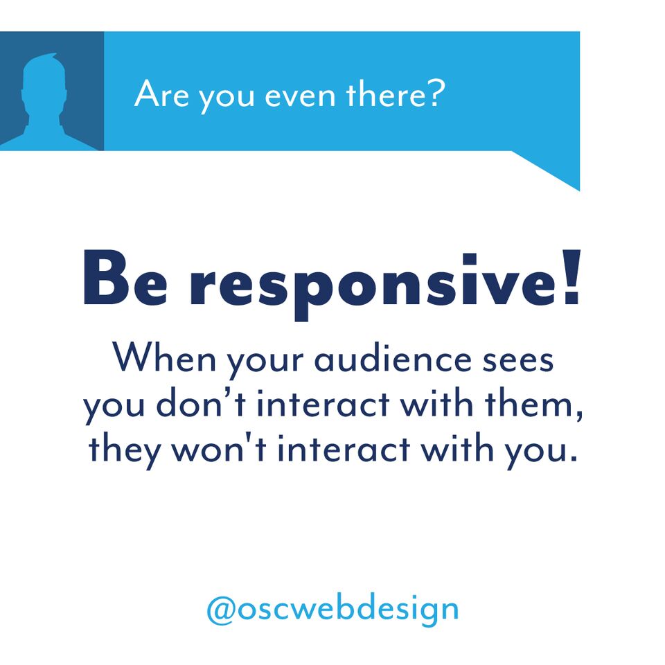 be responsive to customers